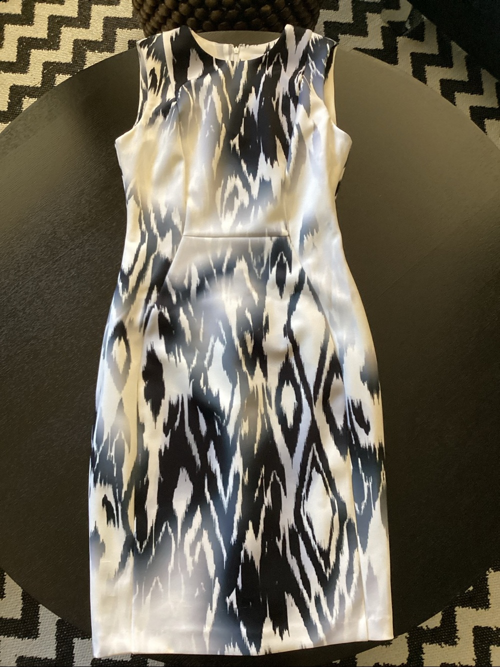 Calvin Klein Ikat Ombre Print Dress
